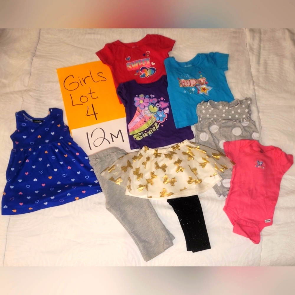 GIRLS 12M Lot 4 / Variety